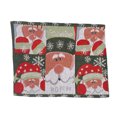 thumbnail image 1 of Injueey Caminos de de Navidad, mantel estampado festivo antideslizante, manteles individuales de tela, casa de vacaciones, restaurante, comedor, Kits de decoración para fiestas Anciano Injueey HA068351-01, 1 of 6