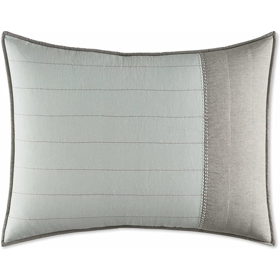 Ellen Degeneres Trousdale Standard Pillow Sham - Aqua/Green