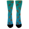 thumbnail image 4 of ThisWear Platypus Clothes Womens Mens Platypus Socks Platypus Funny Novelty Gift 1-Pair Novelty Crew Socks, 4 of 5