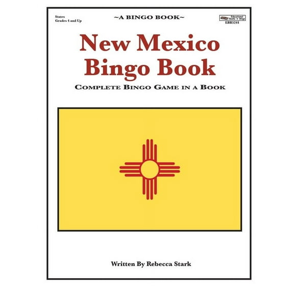 Bingo Books: New Mexico Bingo Book: Complete Bingo Game In A Book (Paperback)