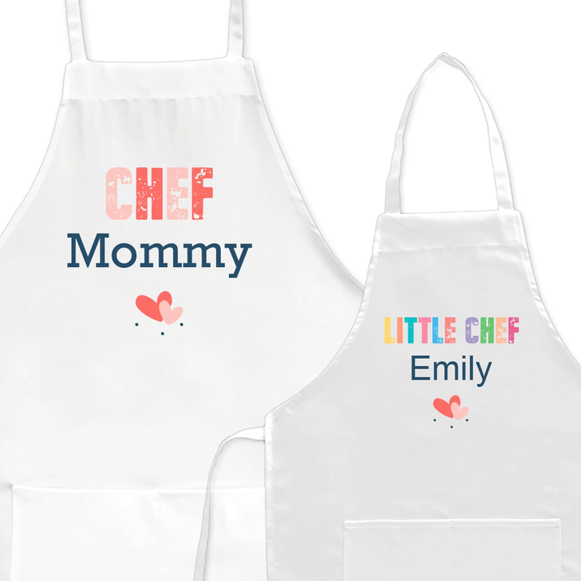 mother daughter aprons personalized