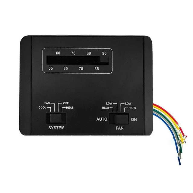 Motorhomes Air Conditioner Thermostat Single Stage Heat Cool Functionality Fit for Mach Series Models Easy Installation