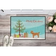 thumbnail image 3 of Caroline's Treasures CK3479MAT Tapis Intérieur Ou Extérieur 18 x 27 Po Toy Poodle pour Sapin de Noël, 3 of 3