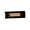 Black, variant on Fire Sense 60460 Mojave Sun Black Steel Wall Mounted Infrared Patio Heater - Silver
