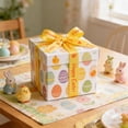 thumbnail image 4 of Jienlioq Cute Easter Bunny Ribbon Bow Wrapping Ribbon Easter Eggs Ribbon Decoration, 4 of 5