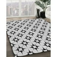 thumbnail image 3 of Ahgly Company Machine Washable Indoor Square Transitional Smokey Gray Area Rugs, 6' Square, 3 of 7