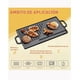thumbnail image 3 of Parrilla Cuadrada Reversible De Hierro Fundido 44x23, 3 of 5