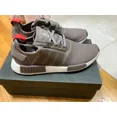 thumbnail image 1 of Adidas NMD R1 Brown Red S81881 Size 10.5 New with box **Minor Yellowing**, 1 of 6