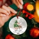 thumbnail image 5 of Ireezec First Christmas Ornament , Keepsake with Cartoon Tree & Animal Design, Clear Acrylic Hanging Pendant for Holiday Decorations, Newborn Celebration Gift, Festive Nurry Souvenir, 5 of 6