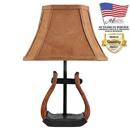 Ahs Lighting L1707 Up3 Stirrup Western Accent Lamp Polyresin