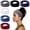 PurpleGrayWhiteRedNavyBlack, variant on Striped Headbands for Women 6-Pack – Soft Thick Head Bands, Wide Stretchy Elastic Non-Slip Bands – Large Knotted Sports Sweat Bands for Washing Face, Makeup, Running, Spa, Fitness & Fashion