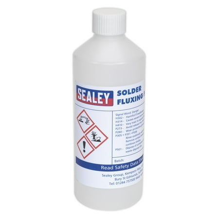 

Sealey Solflux Solder Fluxing Fluid 500Ml Bottle