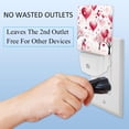 thumbnail image 3 of Valentine's Day Love LED Square Night Lights - Modern and Versatile Plug-in Lighting Solution for Any Room - Energy Efficient and Stylish Illumination, 3 of 6