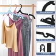 thumbnail image 6 of OFEFE 10 Pcs Portable Foldable Travel Hanger Organizer,Foldable for Suitcase,Plastic Travel Accessories Essentials Clothes Drying Rack Folding Hangers, 6 of 6