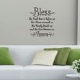thumbnail image 1 of Adhesivos de pared Bless Family Prayer, PVC, 57 x 64 cm, inspiradores, 1 of 3