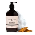 thumbnail image 1 of Body Wash Santal | 500 ml | Limpieza e Hidrataci&oacute;n | Libre de Sulfatos y Parabenos, Vegano, Aceites esenciales, Aroma Amaderado y Sofisticado | Gel de Ba&ntilde;o Nook & Scent, 1 of 7
