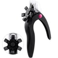 thumbnail image 1 of Adjustable Acrylic Nail Clipper, Stainless Steel Nail Tip Cutter with Recycling Function, 1 of 4