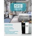 thumbnail image 4 of Cesto para Ropa Sucia IDEA NUOVA Plegable 3 Compartimentos, 4 of 7