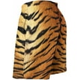 thumbnail image 4 of Men's Swim Trunks Bathing Suits Funny Tiger Print Quick Dry Board Shorts, 4 of 6
