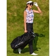 thumbnail image 5 of Pinspark Polo T Shirts for Women Sleeveless Golf Shirts Quick Dry Tennis Shirt Solid Workout Shirt, 5 of 6