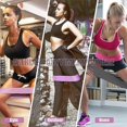 thumbnail image 5 of Black,Grey,pink Resistance Bands Loop Exercise Bands ,Workout Bands Hip Bands Wide Resistance Bands Hip Resistance Band for Legs and Butt,Activate Glu, 5 of 5