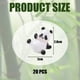 thumbnail image 4 of 20 piezas Panda Micro paisaje suculenta resina artesanía pastel accesorios, 4 of 5