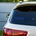 thumbnail image 4 of Cartat2s God Decal Truck Car Sticker Durable Decorative Automotive Stickers for Vehicles Laptops Windows, 4 of 4