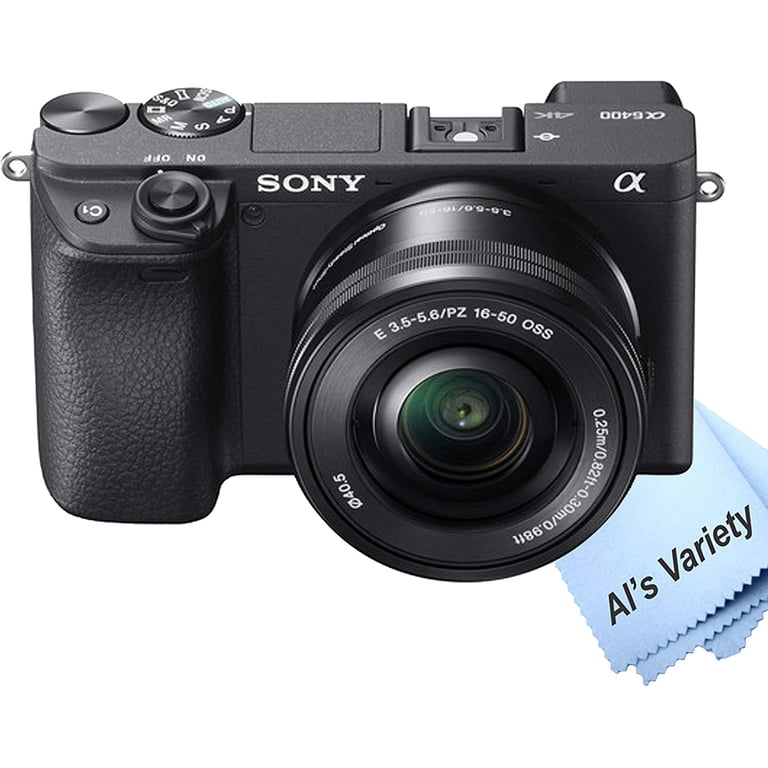 Sony A6400 Digital Camera with 16-50mm, 55-210mm Lenses, 64GB SD