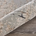thumbnail image 4 of 2' X 8' Cream Abstract Runner Rug, 4 of 9