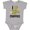 AC-Heather Grey, variant on Inktastic Crappie Fishing I Love Crappies Boys or Girls Baby Bodysuit