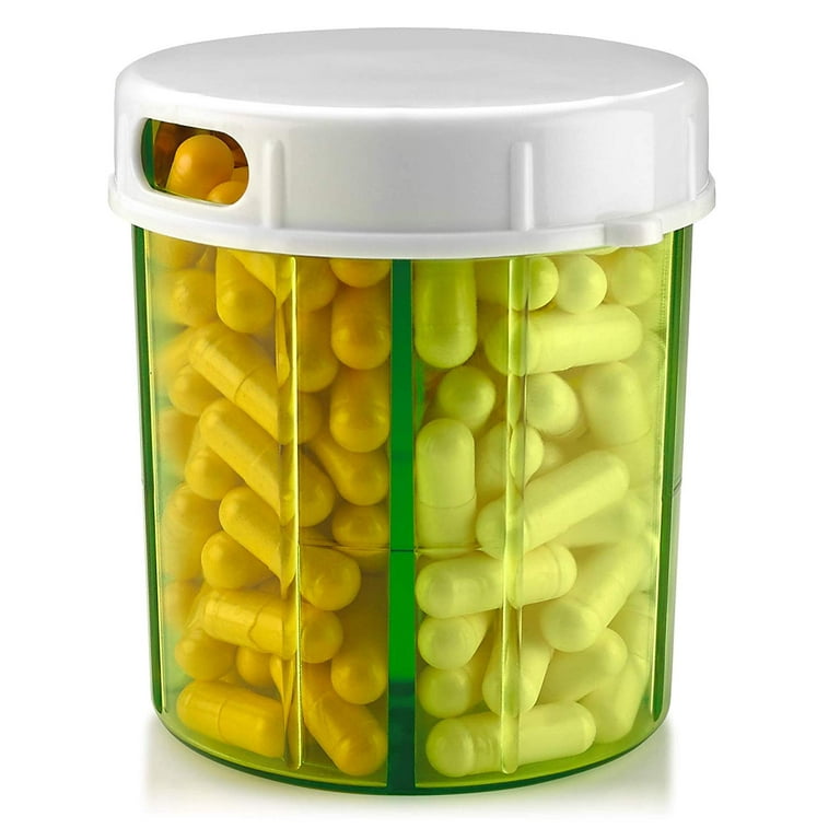 MEDca Monthly Pill Bottle Organizer Caddy PK 2 Medication Aids by