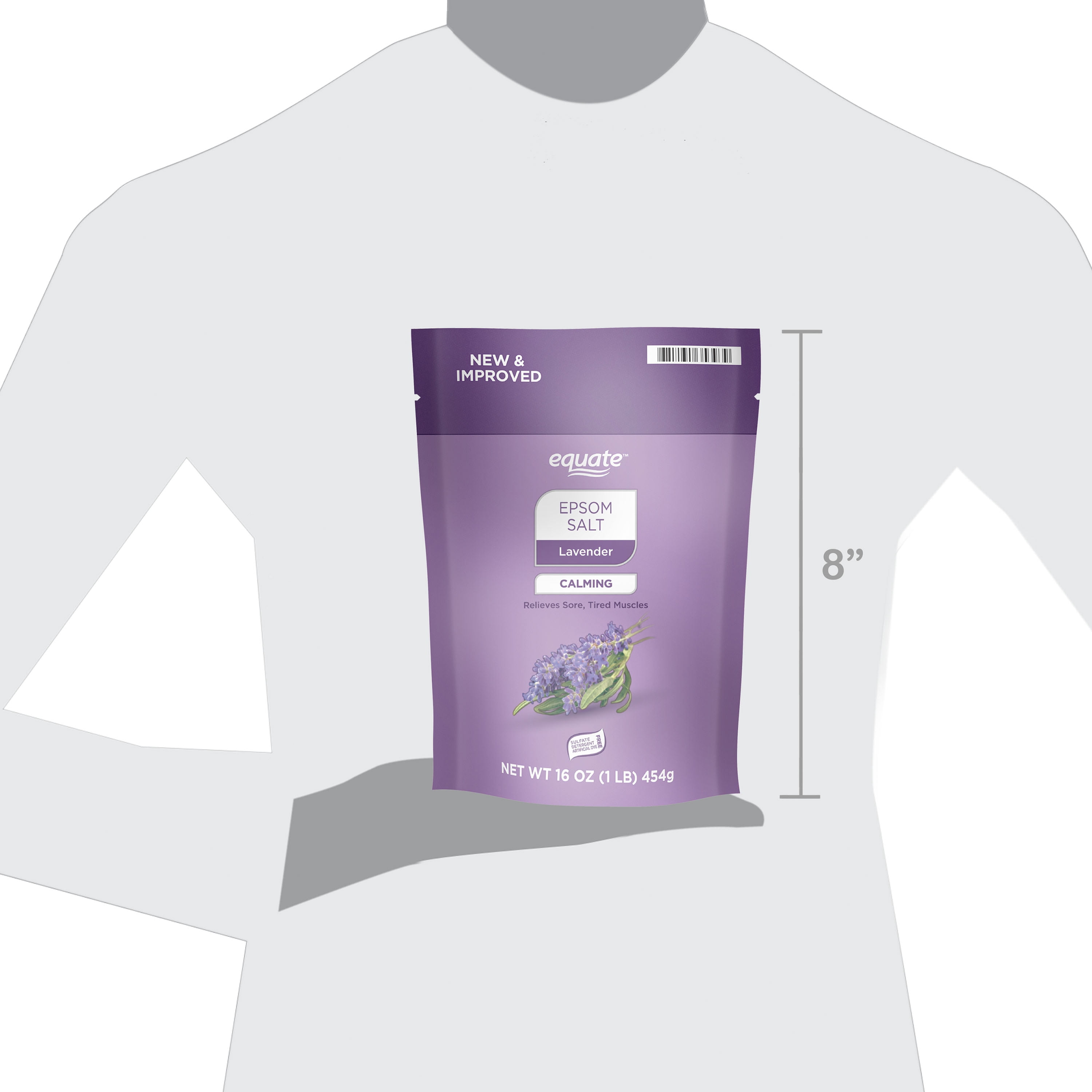 Equate Epsom Salt, Lavender, 16 oz