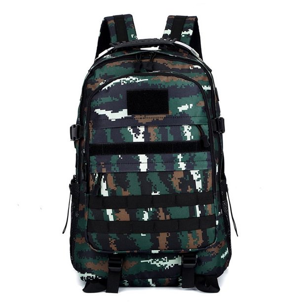 Delantal bolsas mochila de camuflaje para exteriores tela de nailon repelente al agua mochila táctica deportiva multiusos