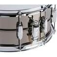 thumbnail image 4 of Ludwig LB417 Black Beauty 6.5"x14" Smooth Brass Snare Drum with Imperial Lugs, High-Quality Sound, 4 of 7
