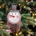 thumbnail image 4 of CNKOO Countdown Calendar Pendant Snowman Shaped Christmas Santa Hanging Wooden Advent, 4 of 5