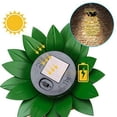 thumbnail image 5 of Juego de 2 luces solares para exteriores de piña, luces solares colgantes impermeables (60 LED), 5 of 5