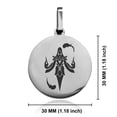 thumbnail image 2 of Stainless Steel Mage Fantasy Class Round Medallion Keychain Circle Ring, 2 of 2