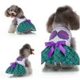 thumbnail image 3 of GASTROPOD Dog Costume,Princess Dress and Hat Set Perfect for Active Dogs Cat Costume,Adjustable for Comfort Puppy Clothes, 3 of 4