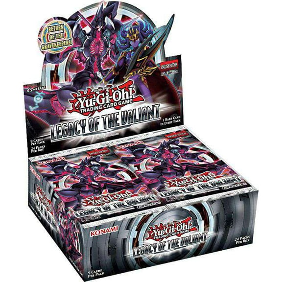 YuGiOh Legacy of the Valiant Booster Box