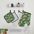 thumbnail image 5 of Watermelon Slices 5 Pcs Kitchen Set Heat Resistant Oven Mitts and Non-Slip Pot Holders with Adjustable Cooking Apron, 5 of 6
