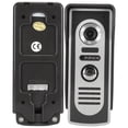 thumbnail image 4 of Wired Video Intercom System, Video Door Phone Camera Kit, 7in Color Screen Waterproof Visual , Support Monitoring, Unlock, IR Night Vision, 12 Ringtones Optional, 4 of 8