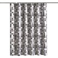 thumbnail image 5 of rideau De Douche Motifs Mosaques-180*180cm,rideau De Douche En Poliéster Lavable En Máquina Con 12 Ganchillos,rideaux De Salle De Bain Pour Baigno, 5 of 5