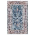 thumbnail image 7 of SAFAVIEH Victoria Bethanie Floral Bordered Area Rug, Navy/Red, 4' x 6', 7 of 7