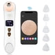 thumbnail image 1 of Aspiradora Removedor De Puntos Negros, Limpiador De Poros Con Succión Facial, Aspiradora De Poros Con Cámara, 5 Potencia De Succión 6 Sondas, Kit Extractor De Comedón Eléctrico WiFi Recargable USB, 1 of 7