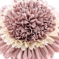 thumbnail image 4 of JWH Decorative 3D Flower Throw Pillows for Bedding Living Room Sofa Couch Decor Round Shaped Cushions 14 inch Dusty Pink White, 4 of 8