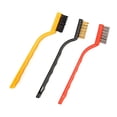 thumbnail image 4 of Curved Handle Masonry Brush,Wire Brush Set Curved Detailing Wire Brush Slag Brush Extended Durability, 4 of 5