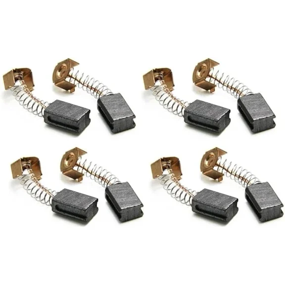 4 Pair Carbon Brushes Compatible with Black & Decker G720 Angle Grinder Motor Replacement Parts