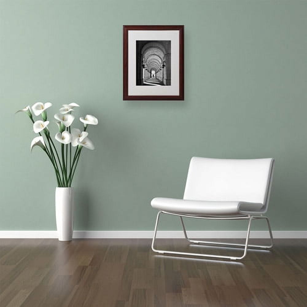 Trademark Fine Art "Union Station III" Matted Framed Art by Gregory O'Hanlon, Wood Frame