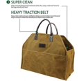 thumbnail image 2 of STAGE Sac de Transport en Toile Cirée Robuste, Grand Sac en Bois pour Feu, Support de Bois Durable - Rouille, 2 of 5