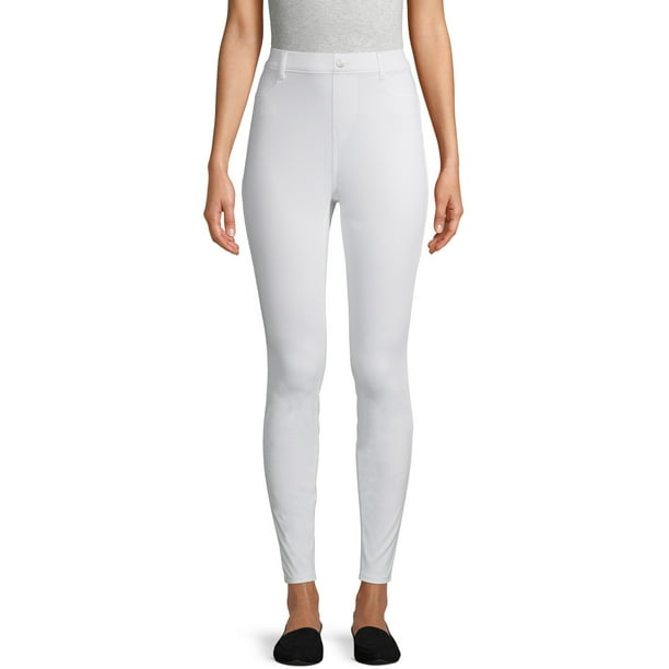 time and tru jeggings high rise